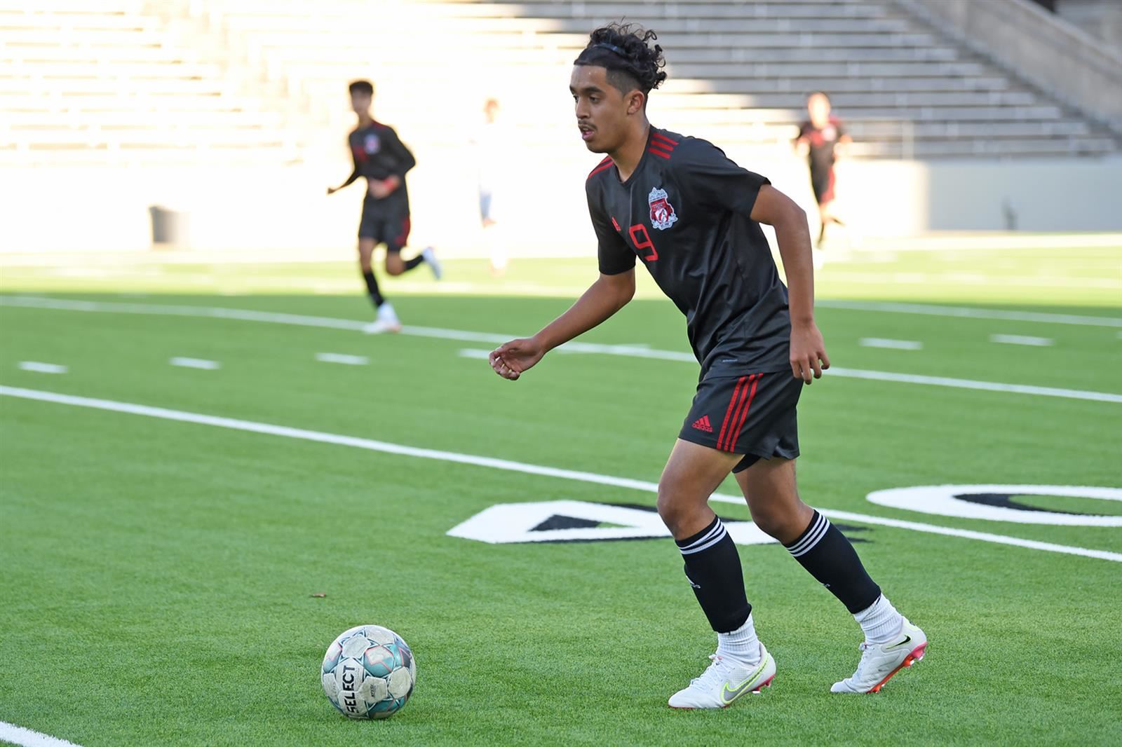 Langham Creek High School senior Christian Castaneda was named District 16-6A’s Midfield Player of the Year. 